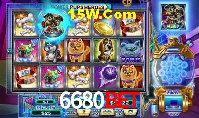 Biblioteca de slots populares na 6680BET